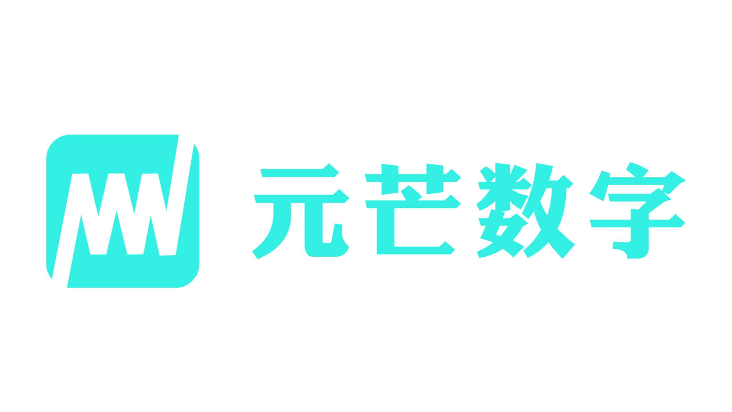 元芒数字品牌主标识-中文大logo