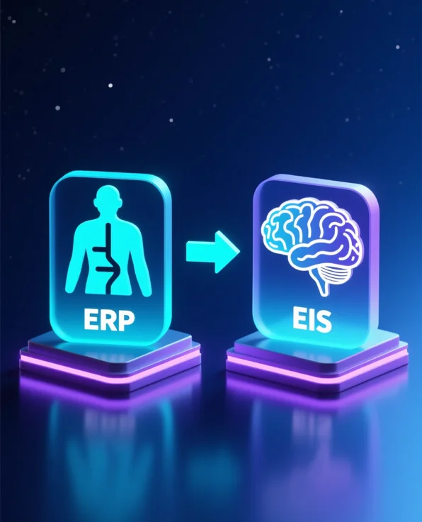 ERP升级为EIS零售经营智能决策系统数据流